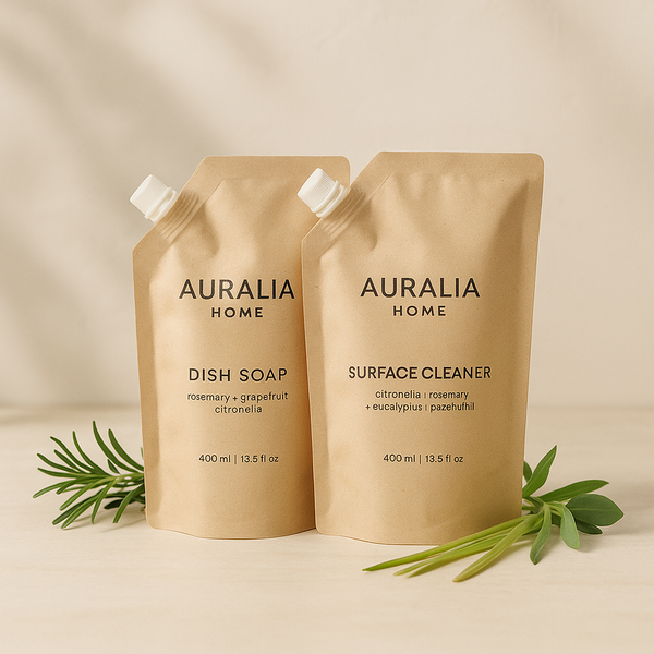 Kit de Recarga ecológico (Lavaloza 400ml - Desinfectante 400ml)